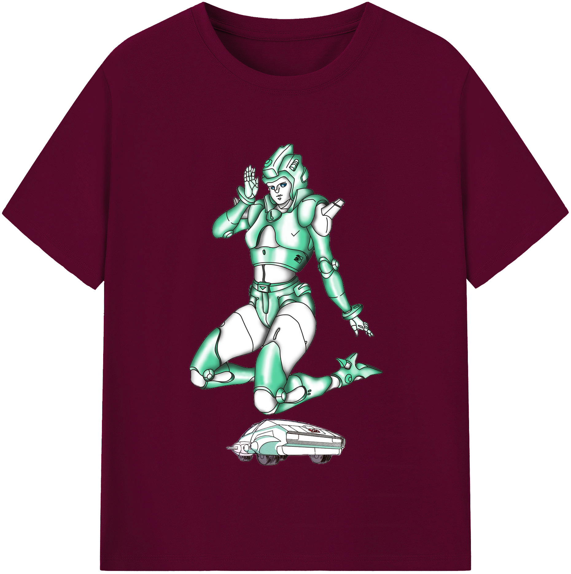  レディースカジュアルプリントTシャツ（綿100％）
